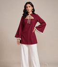 Knotted Grace Palazzo set