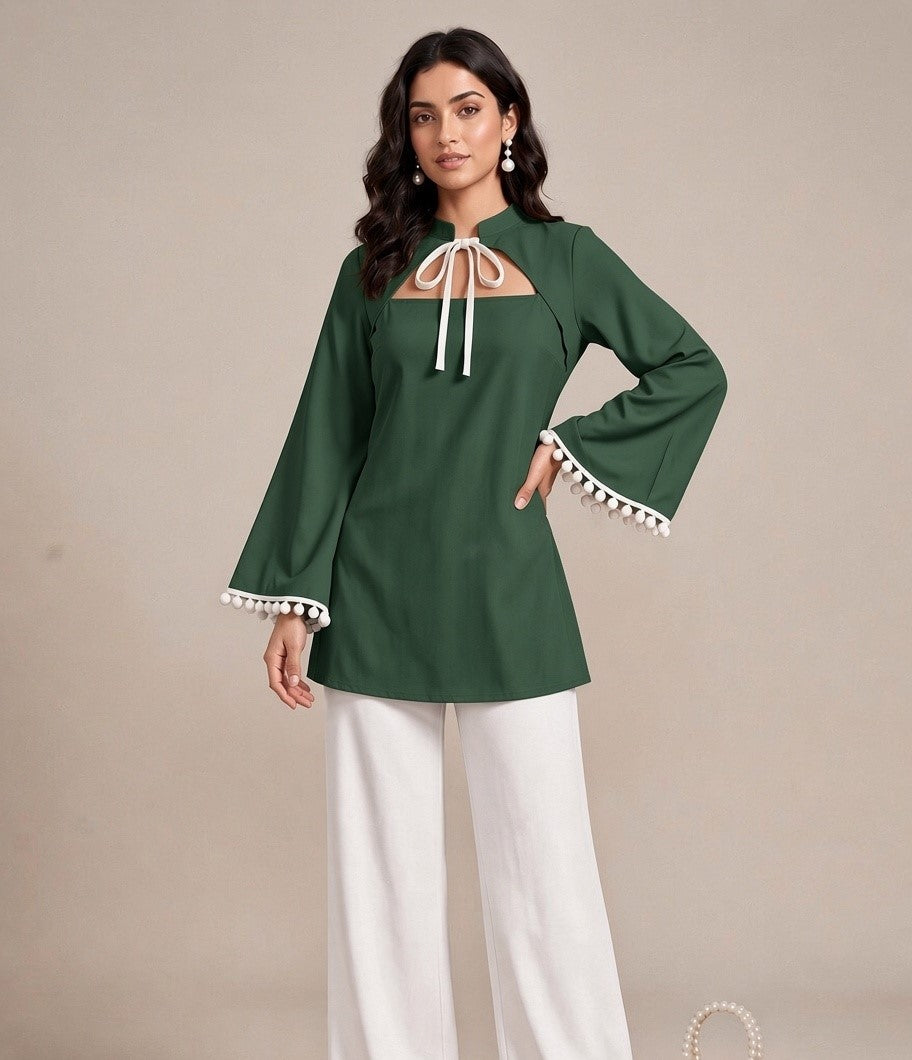 Knotted Grace Palazzo set