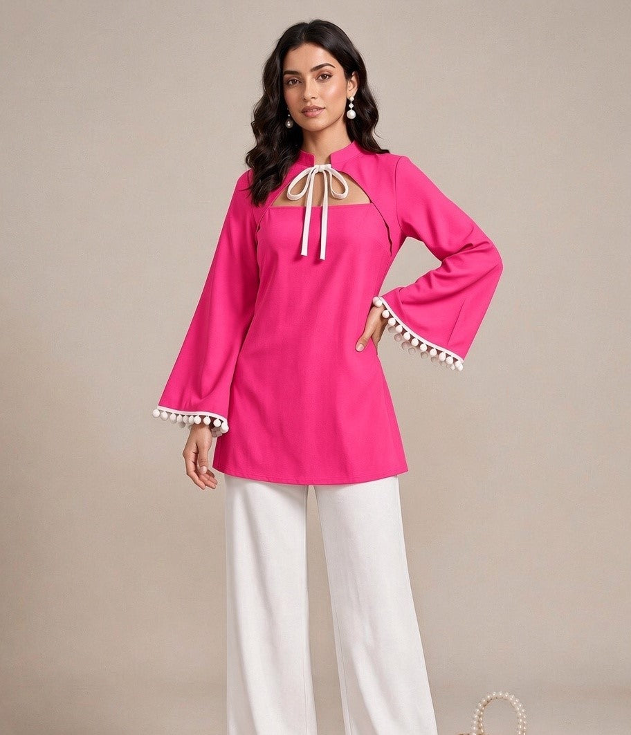 Knotted Grace Palazzo set