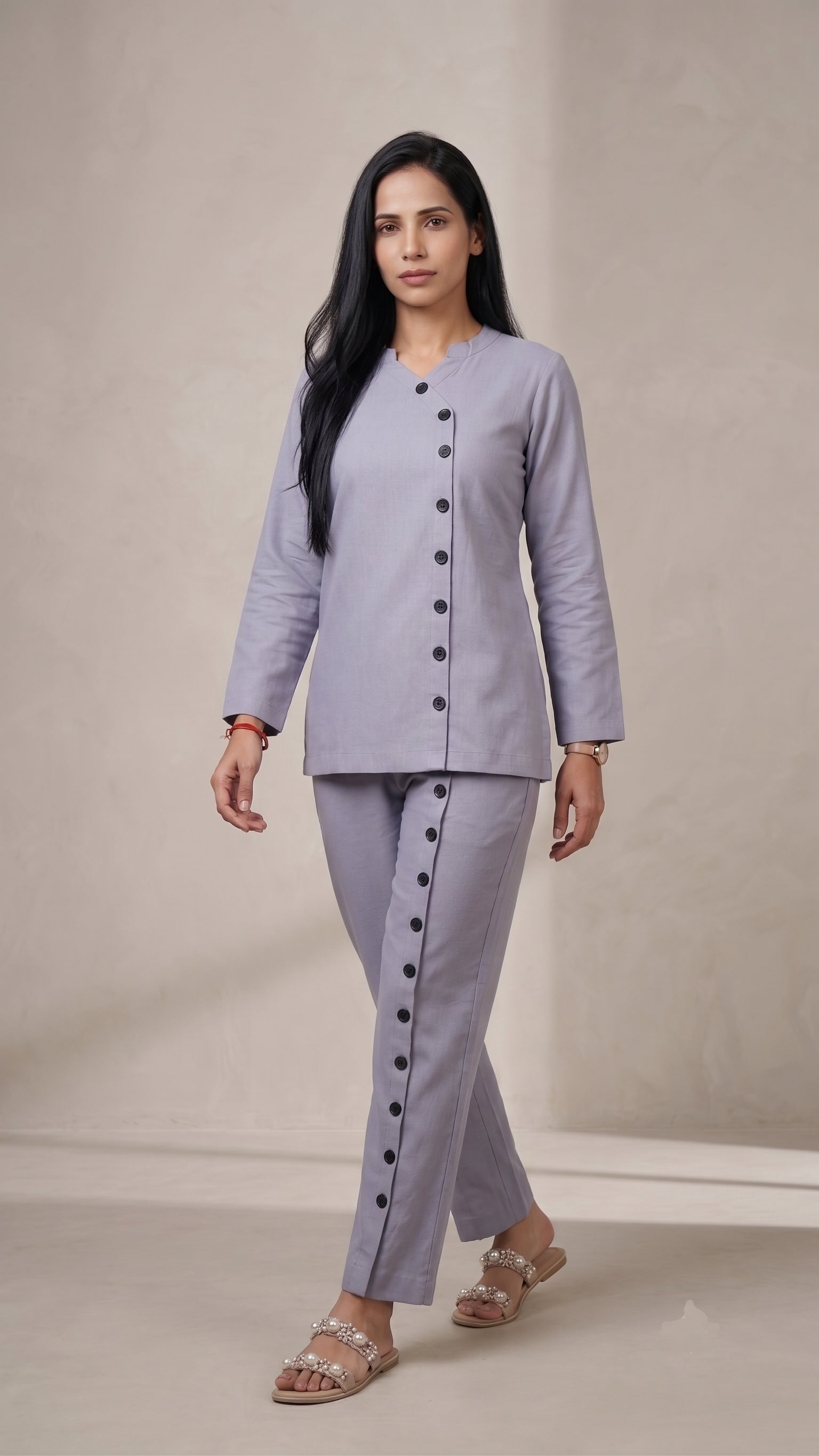 Urban Button Chic Top