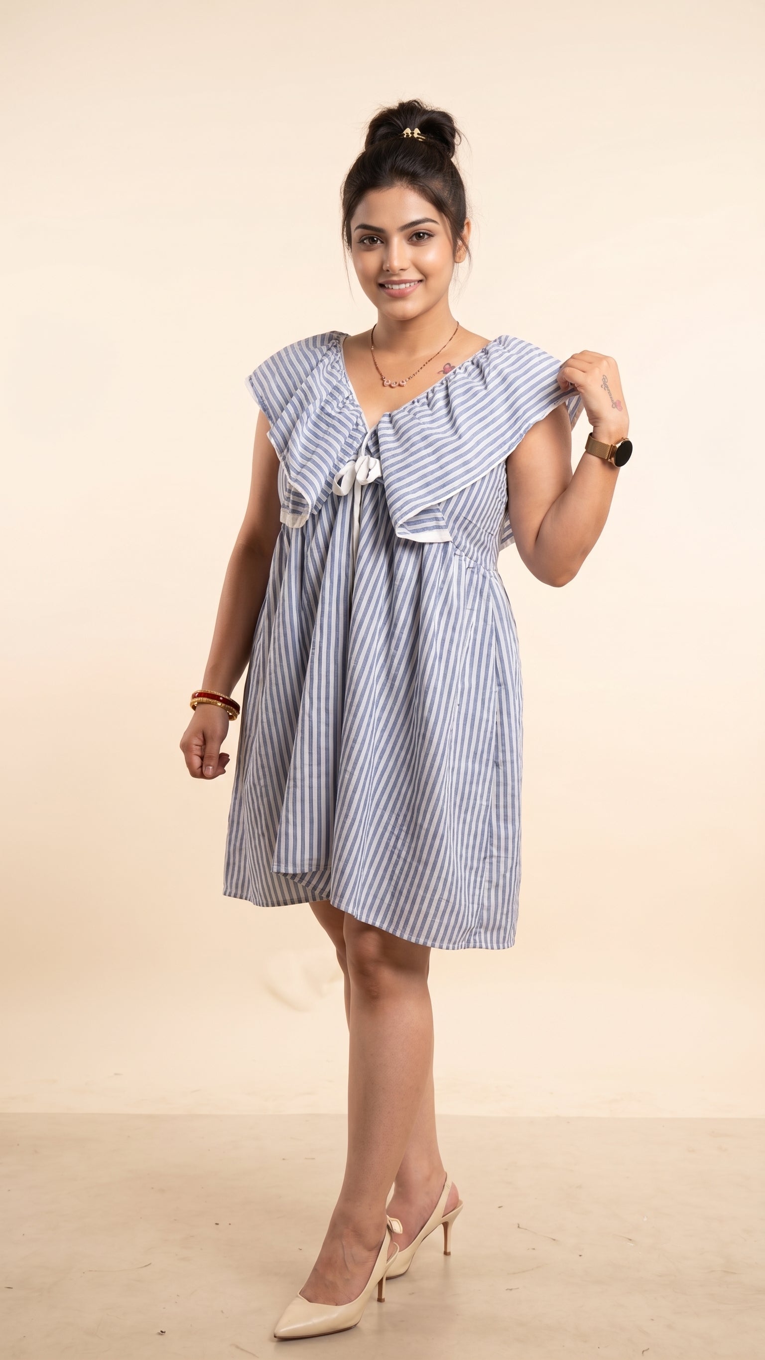 Skyline Ruffle Dress