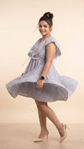 Skyline Ruffle Dress