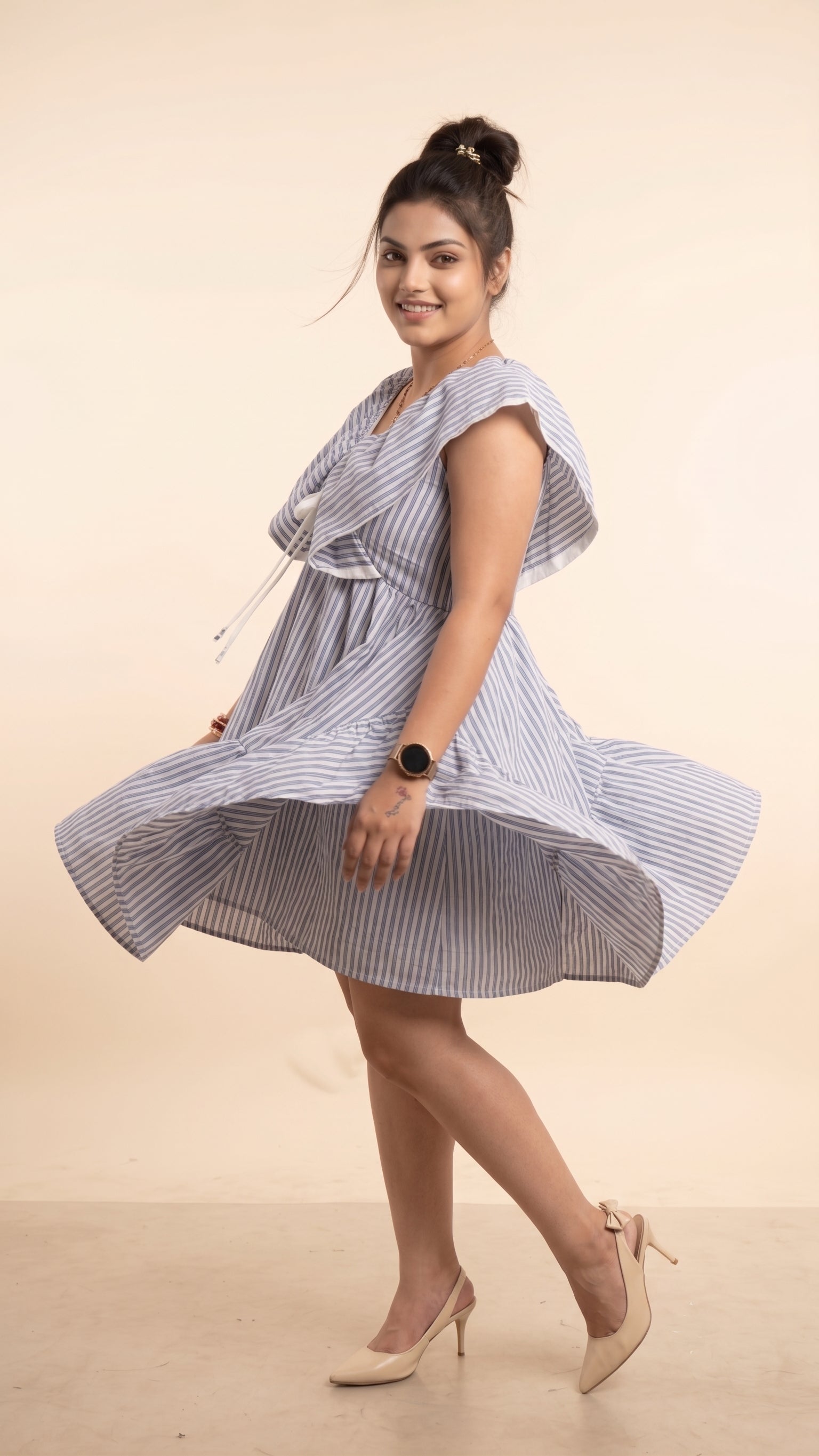 Skyline Ruffle Dress