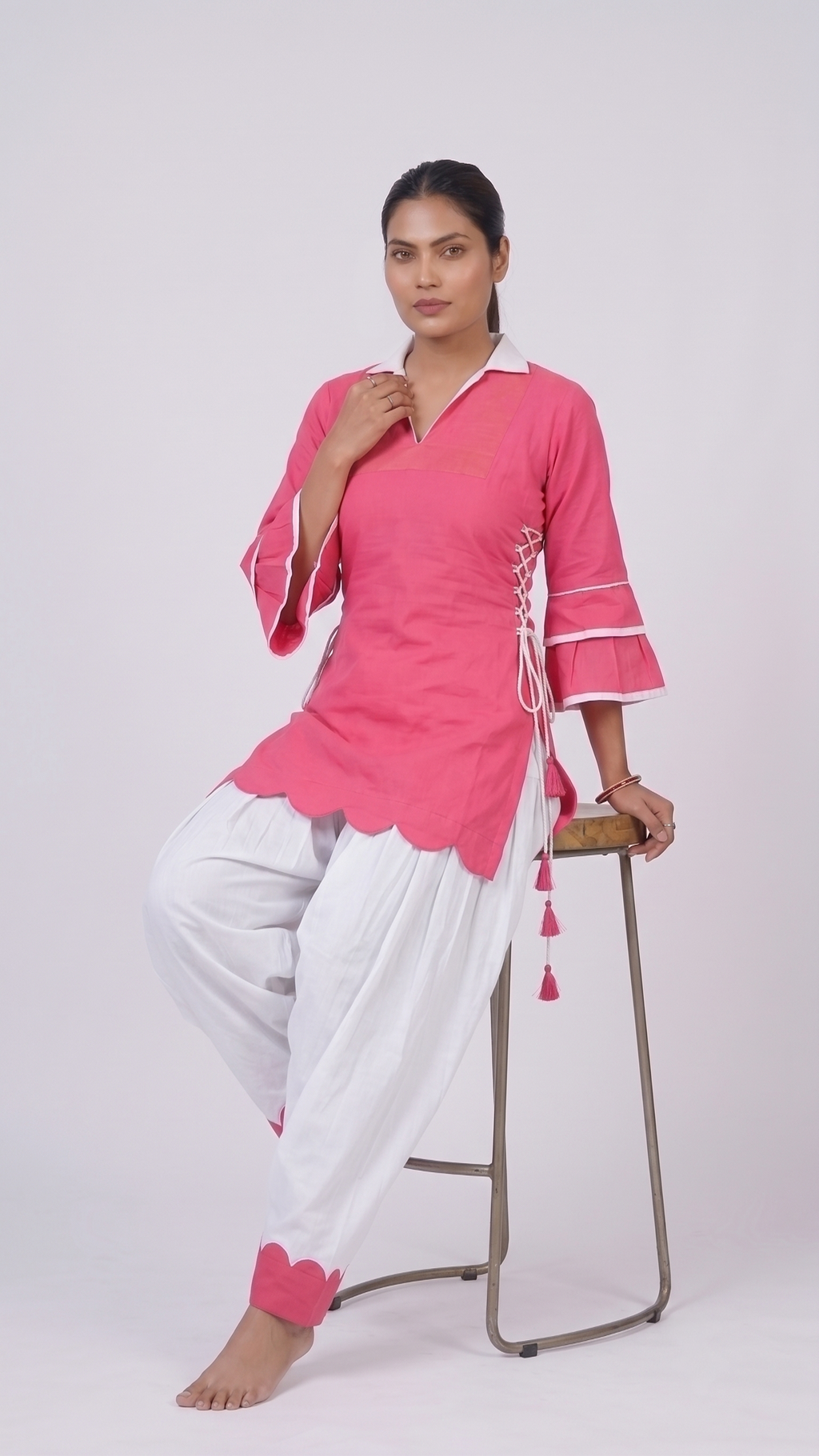 Noor Cutwork Farshi Set