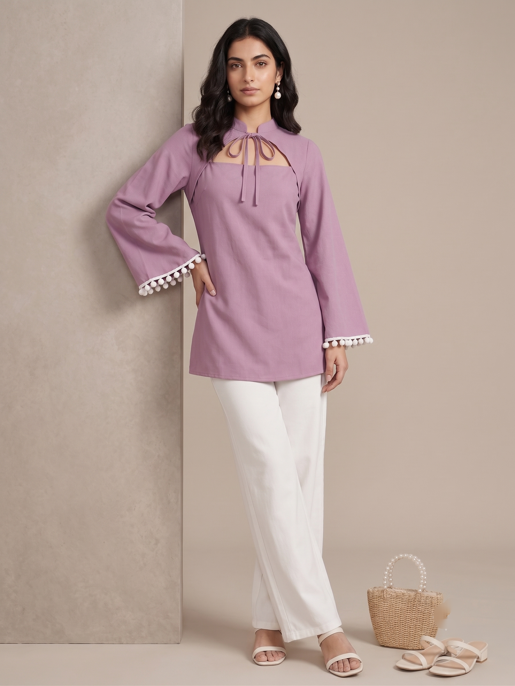 Knotted Grace Kurti