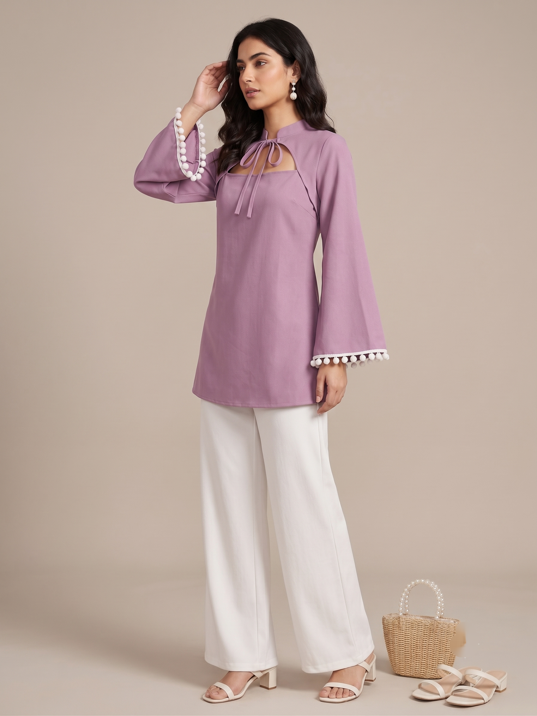 Knotted Grace Kurti