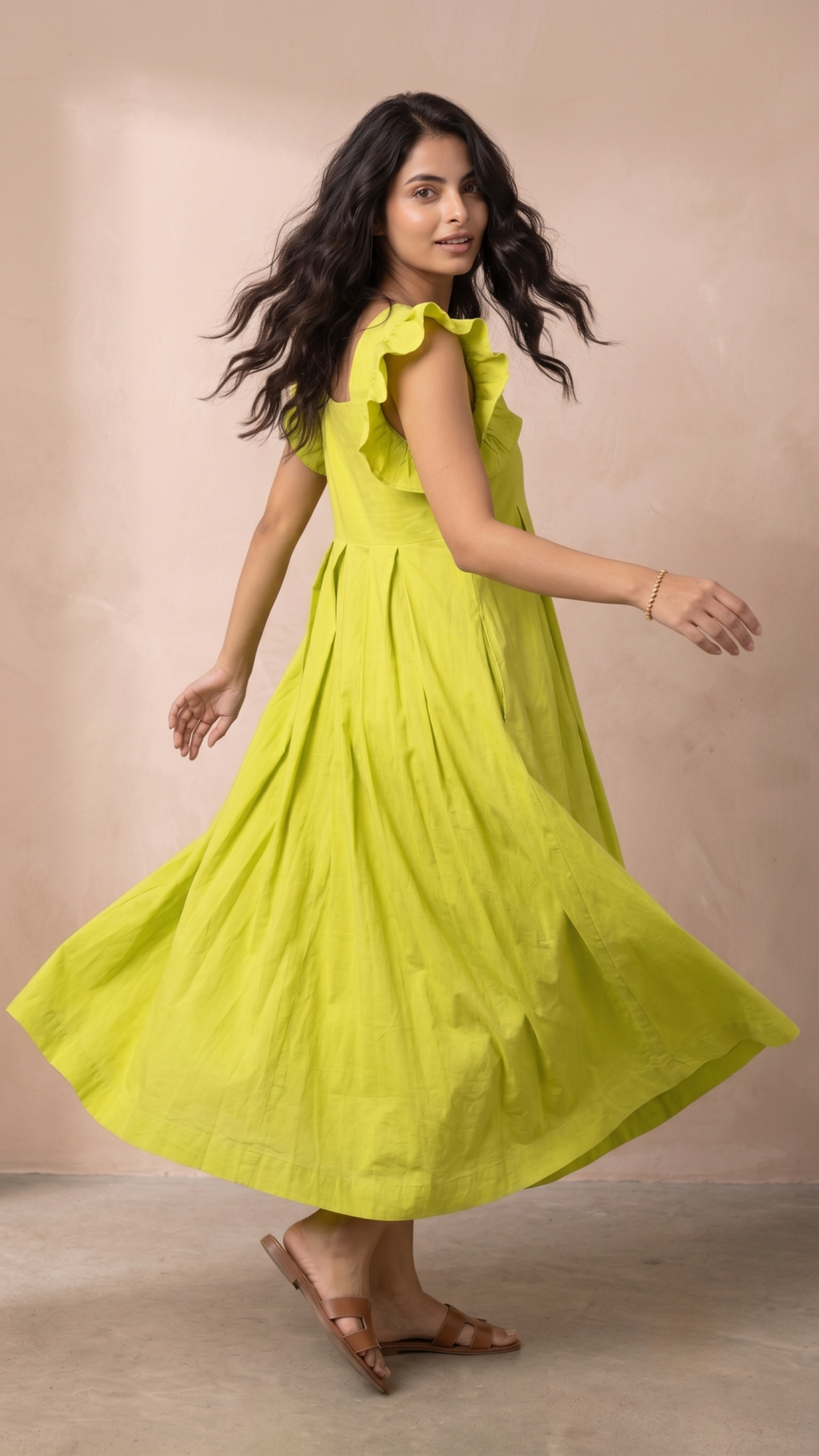 Bloom Ruffle Dress
