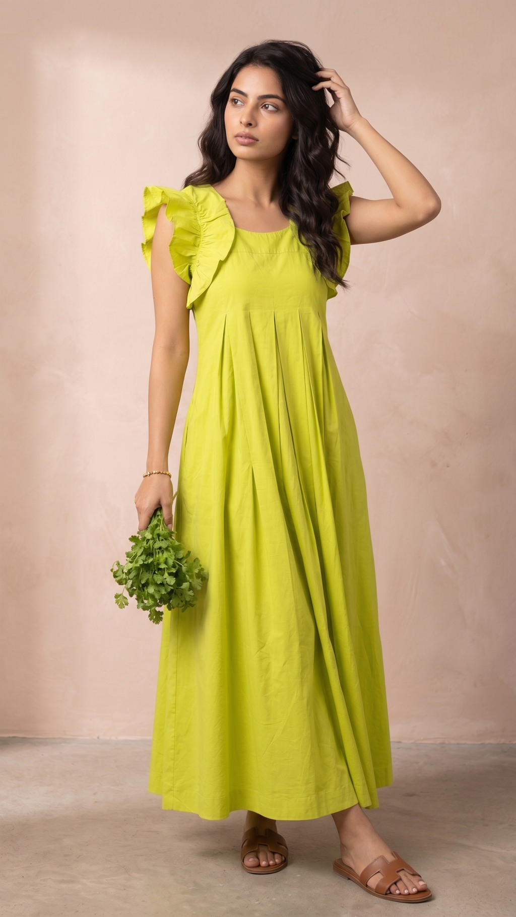 Bloom Ruffle Dress