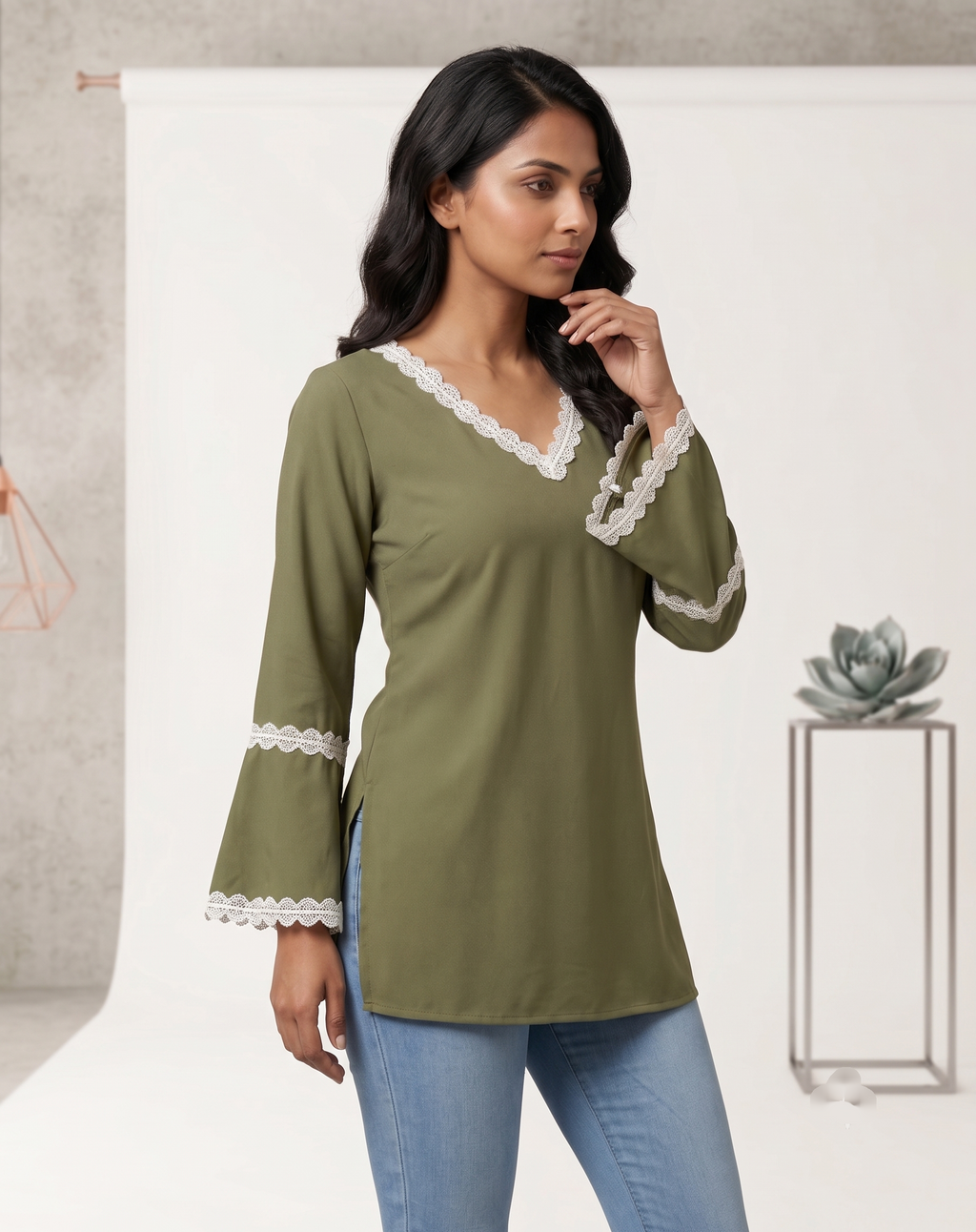 V Charm Kurti