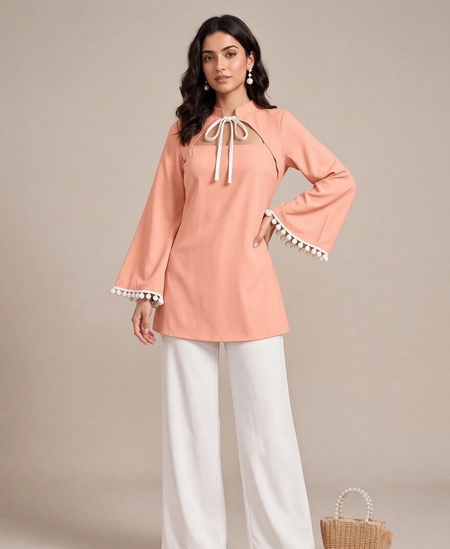 Knotted Grace Palazzo set