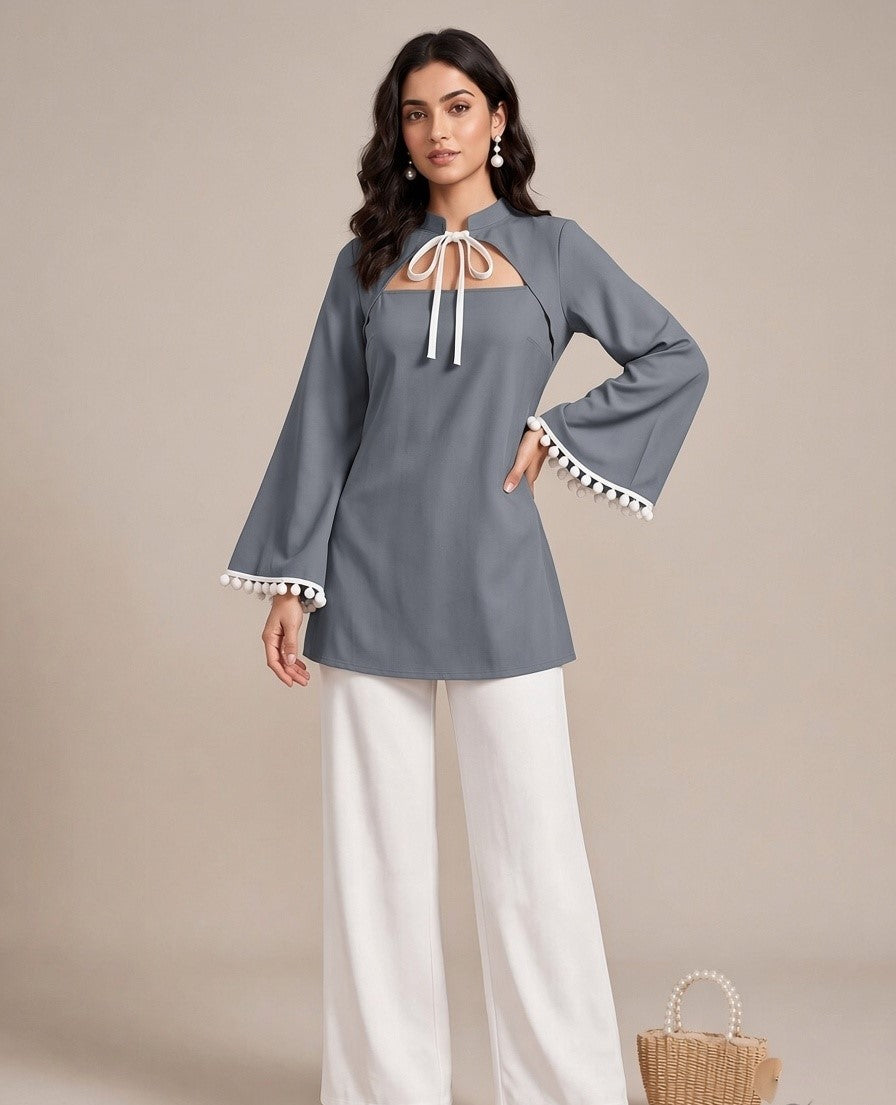 Knotted Grace Palazzo set
