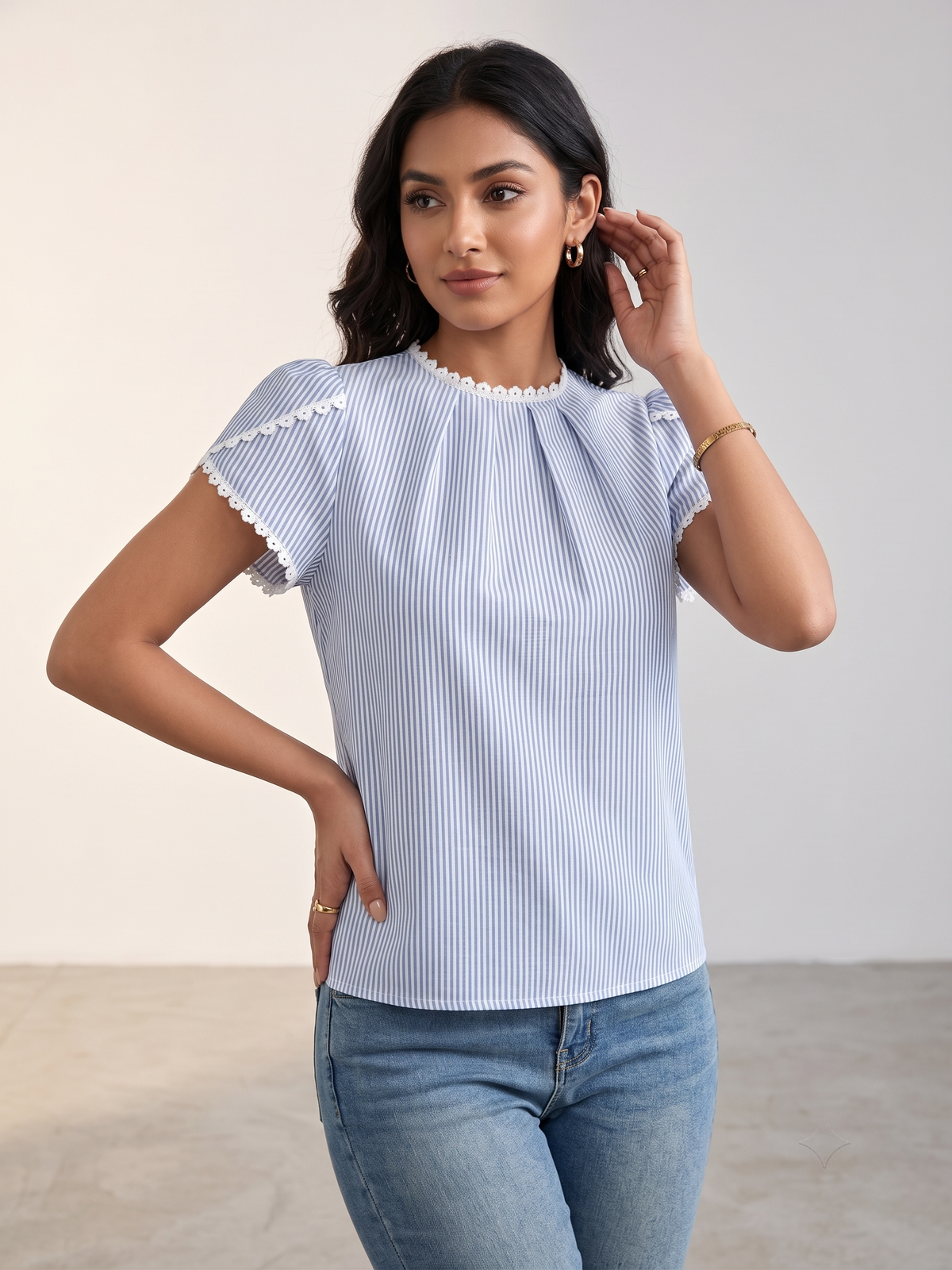 Petal Gather Top